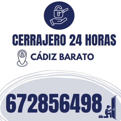 Cerrajero Barato Cádiz 24 Horas