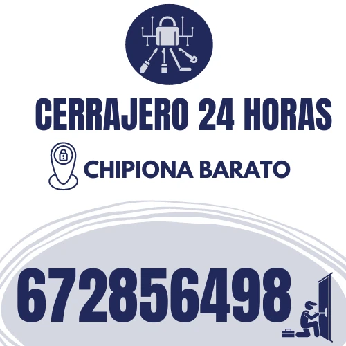 Cerrajero Chipiona 24 Horas Barato
