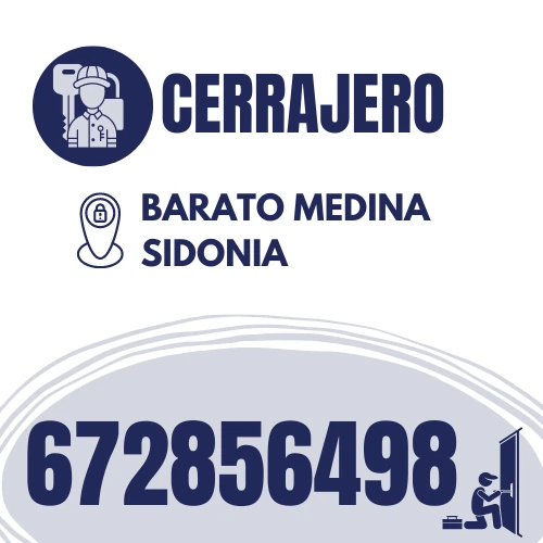 Cerrajero Medina Sidonia 24 Horas Barato